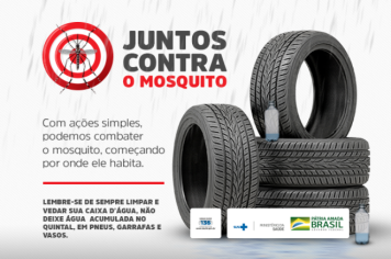 Atitudes simples ajudam na prevenção e controle do mosquito.